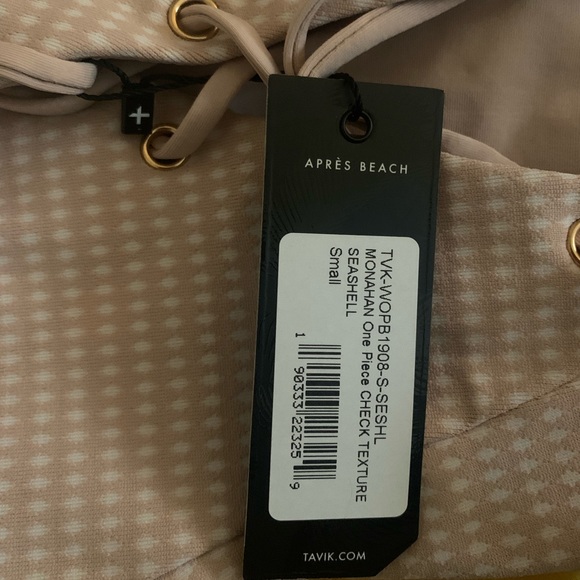 NWT Tavik One Piece Check Texture Seashell 🐚 🤍 - Picture 7 of 7